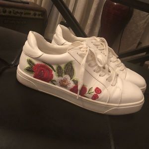 Call It Spring Floral Sneakers